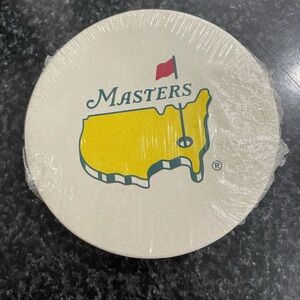 Masters Golf Coasters (paper) set of 12-NEW